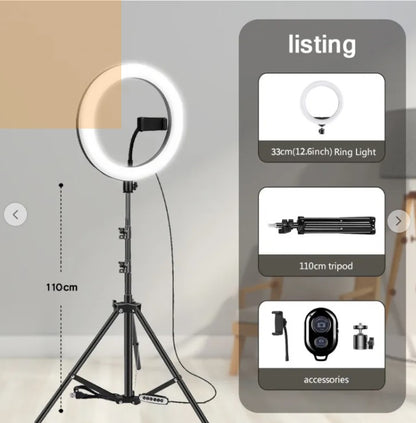 Tripod With Led Ring Light