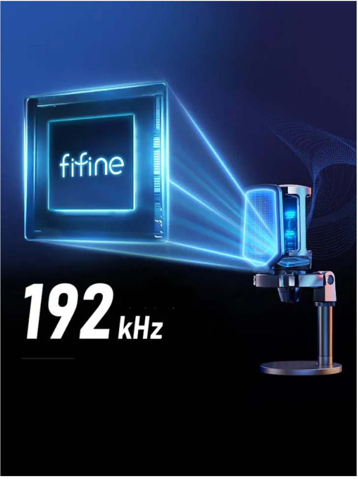 A6 RGB Desktop Microphone – PC & Streaming Ready
