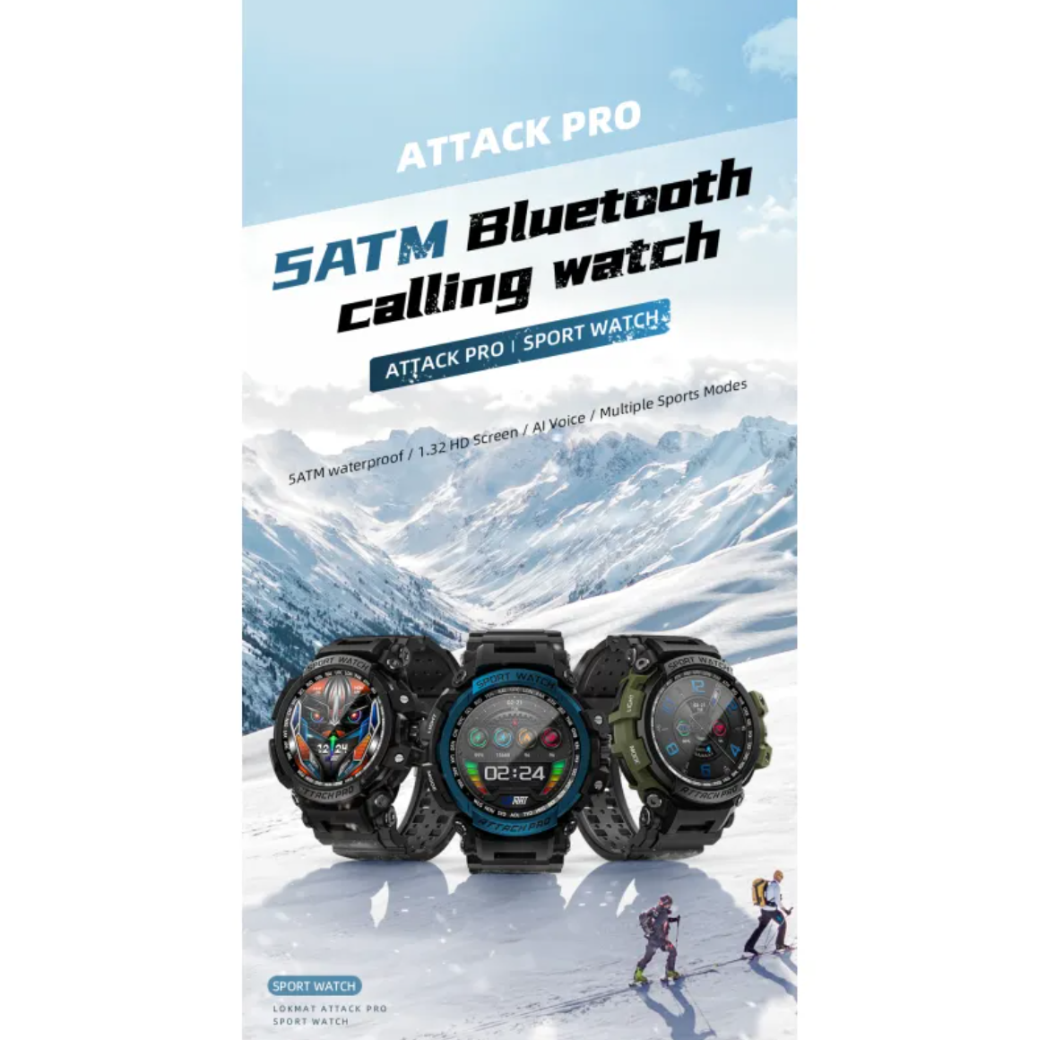 Rugged Outdoor Smartwatch Pro