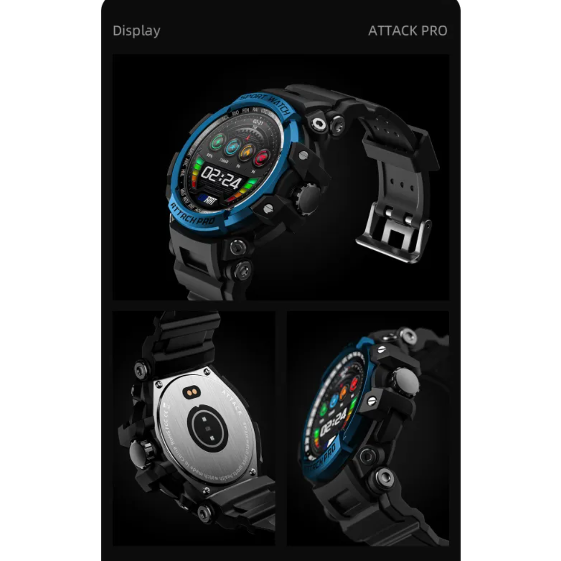 Rugged Outdoor Smartwatch Pro