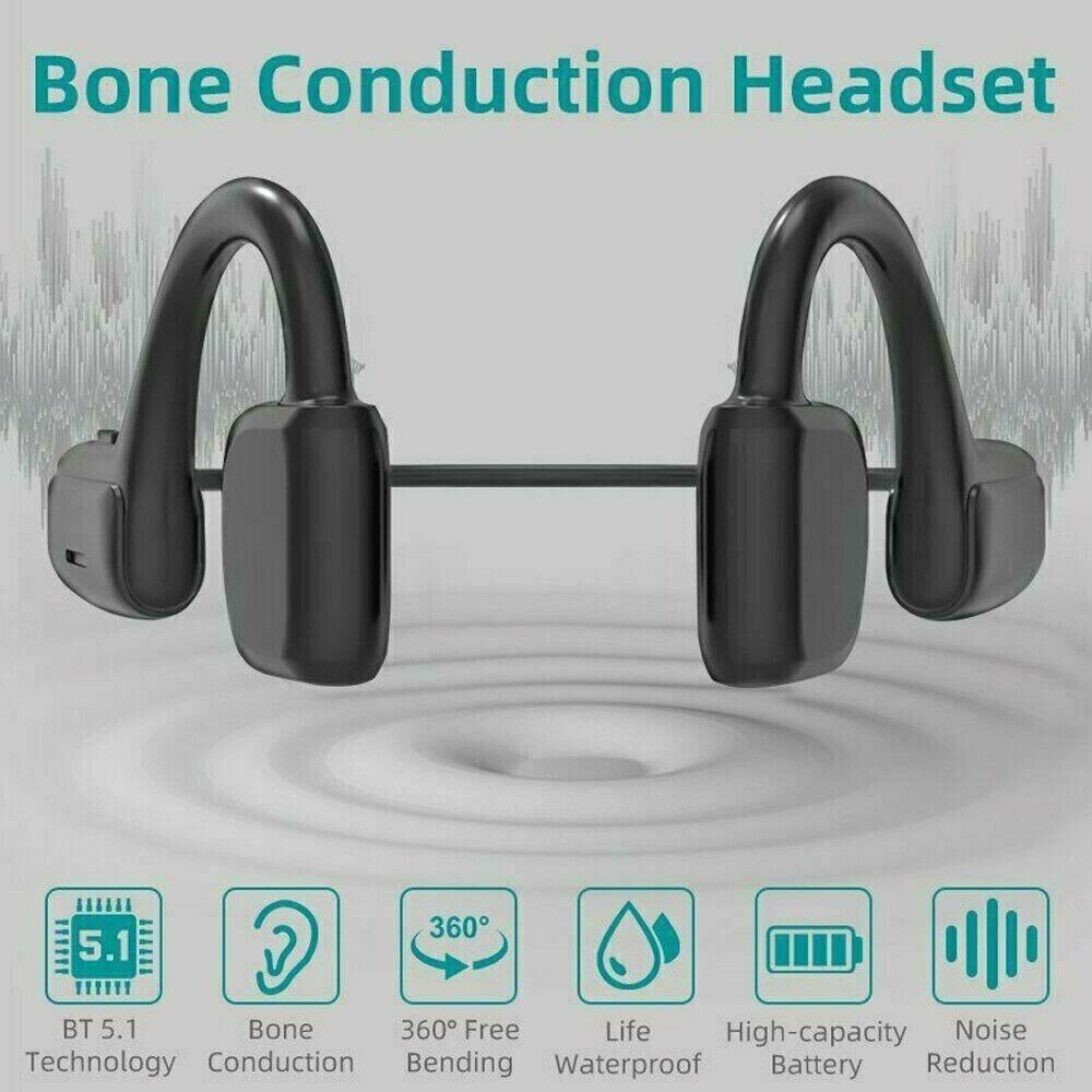 Bone Conduction Wireless Headphones Pro