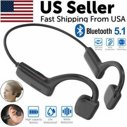 Bone Conduction Wireless Headphones Pro